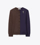 Dark Brown / Deep Blue