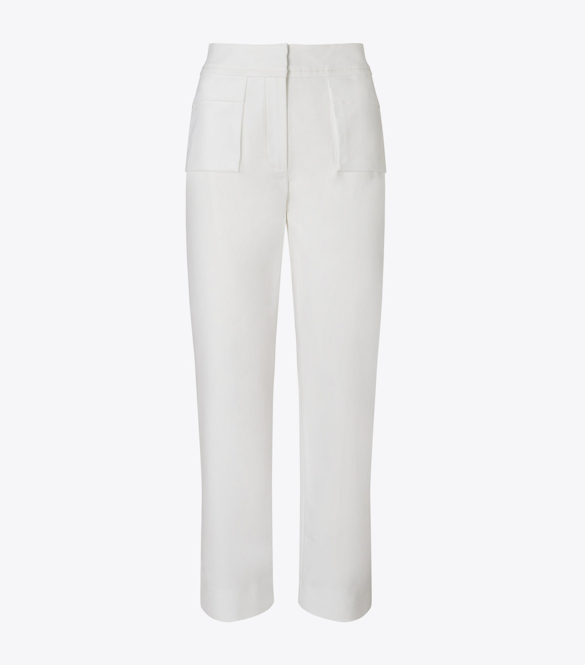 Tory Burch Cotton Trouser - White