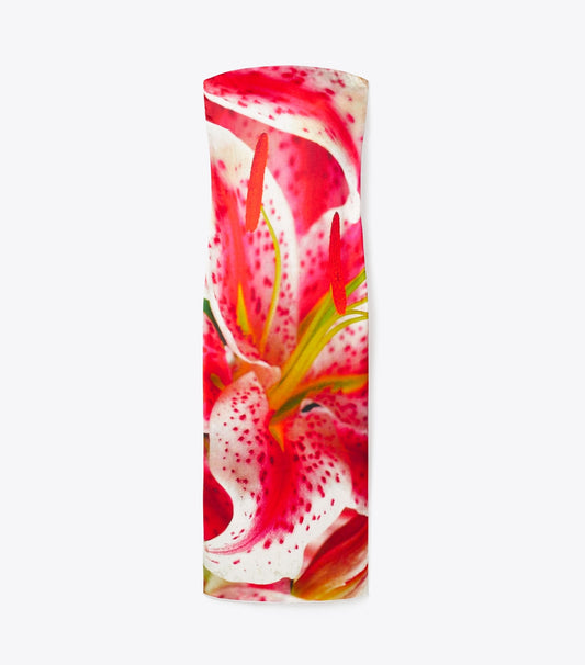 Tory Burch Printed Viscose Strapless Dress - Pink Lily