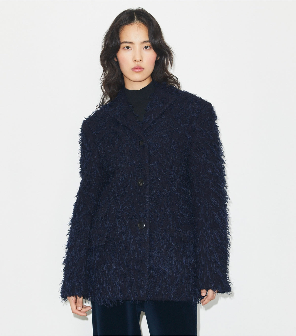 Tory Burch Wool Blazer - Ink