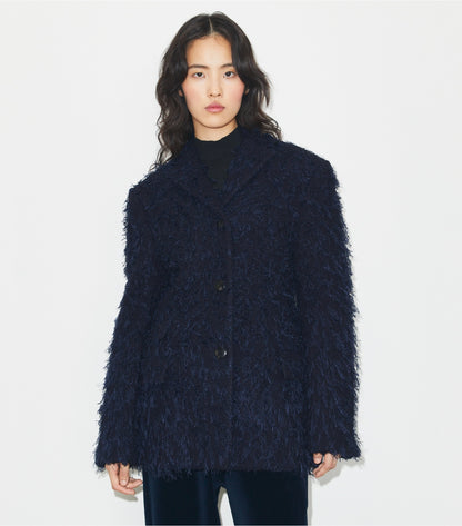 Tory Burch Wool Blazer - Ink