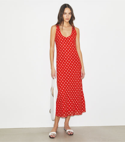 Tory Burch Jacquard Dress - Pepperoncini Nothing Ditsy