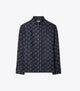 Medium Navy Paisley