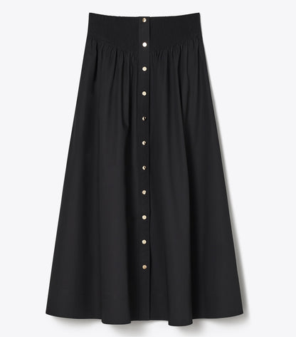 Tory Burch Poplin Skirt - Black