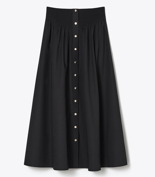 Tory Burch Poplin Skirt - Black