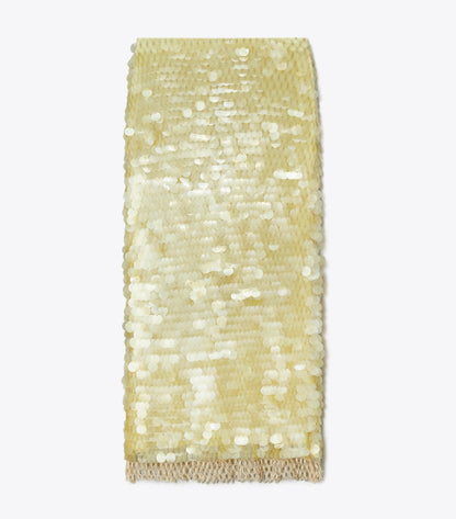 Tory Burch Sequined Skirt - Soft Lumen