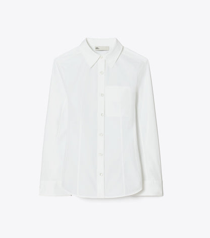Tory Burch Cotton Poplin Shirt - White