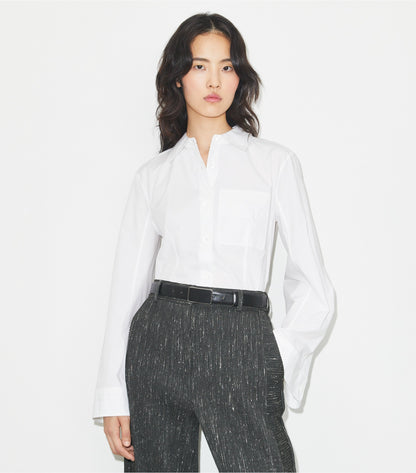 Tory Burch Cotton Poplin Shirt - White