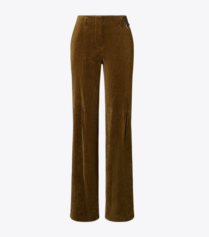 Tory Burch Corduroy Pant - Wild Olive