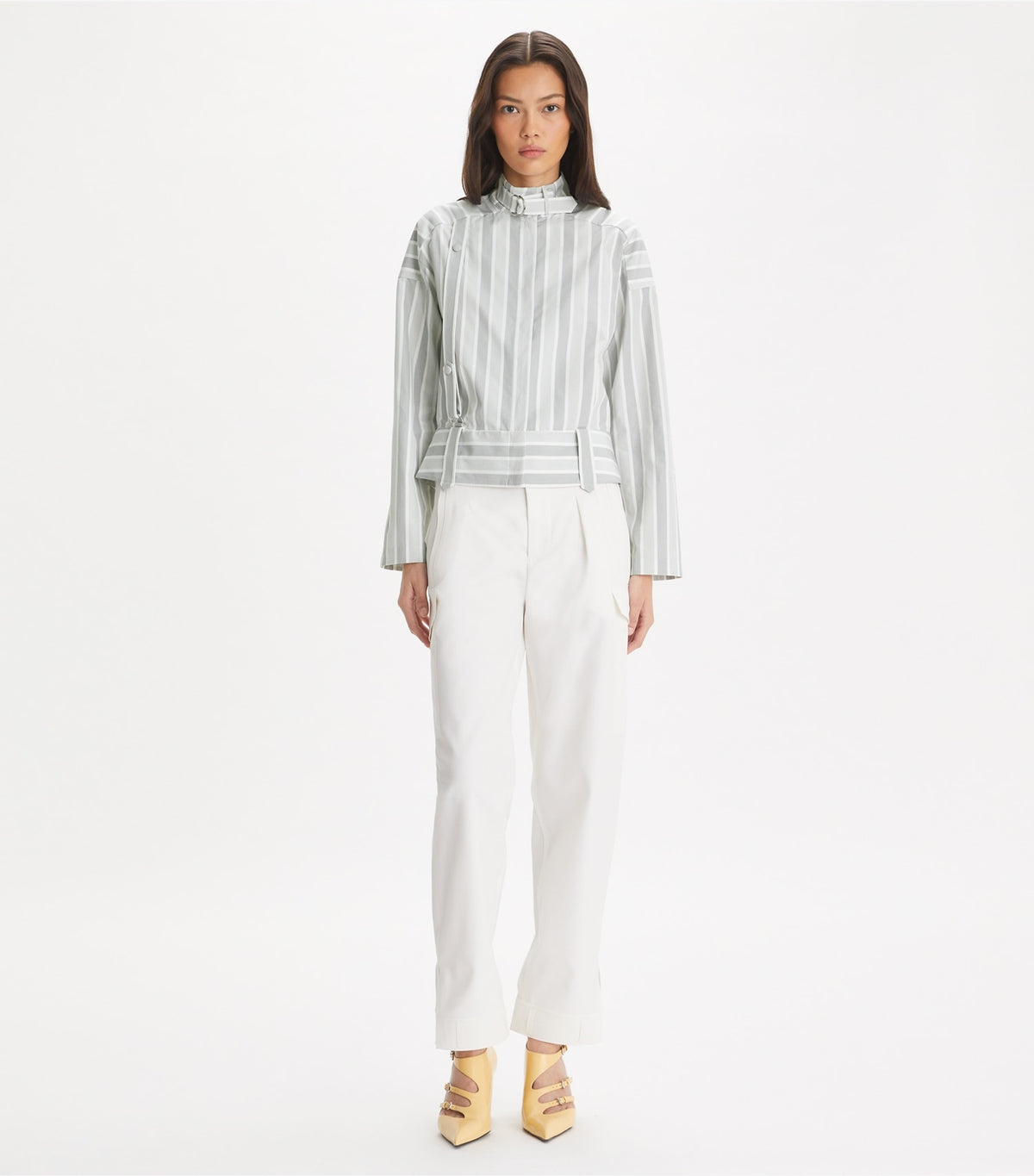 Tory Burch Wool Pant - White
