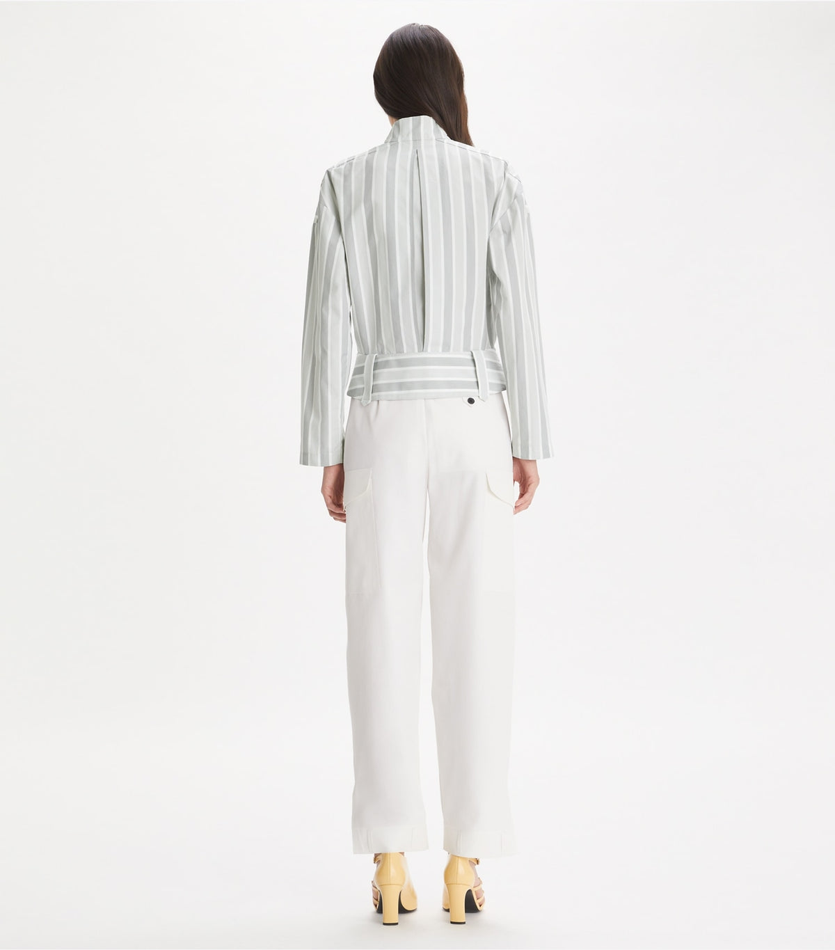 Tory Burch Wool Pant - White