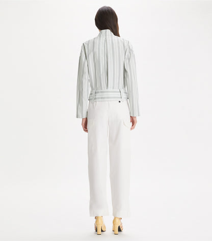 Tory Burch Wool Pant - White