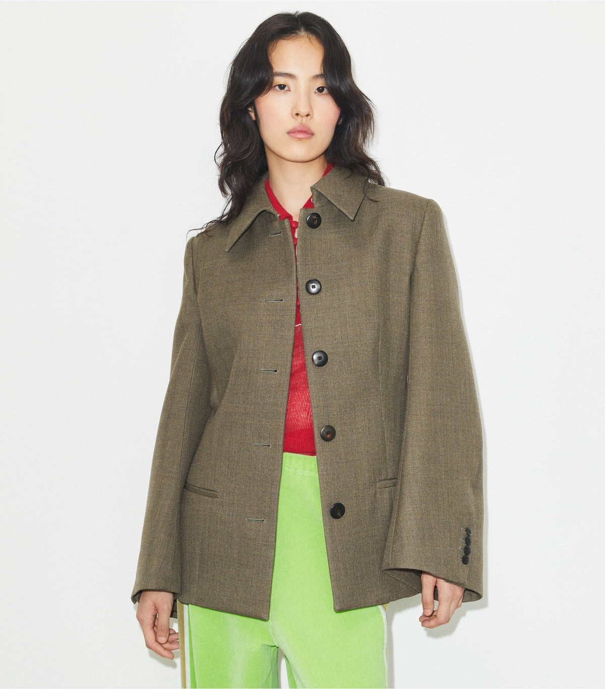 Tory Burch Wool Jacket - Brown