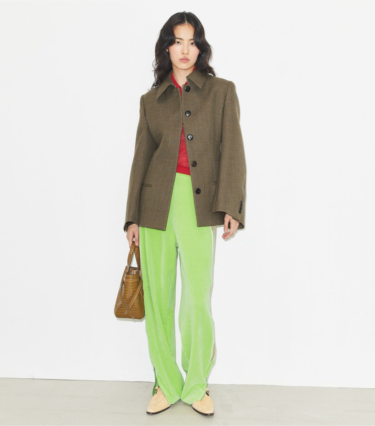 Tory Burch Wool Jacket - Brown
