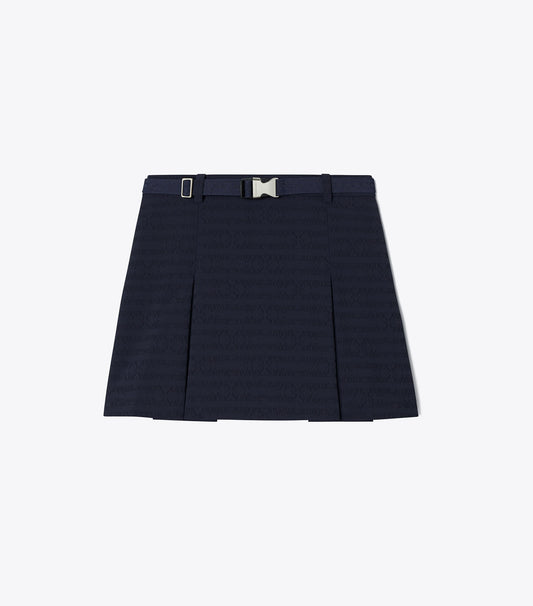 Tory Burch Sublime Jacquard Skirt - Deep Navy