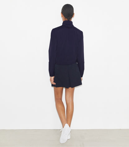 Tory Burch Sublime Jacquard Skirt - Deep Navy