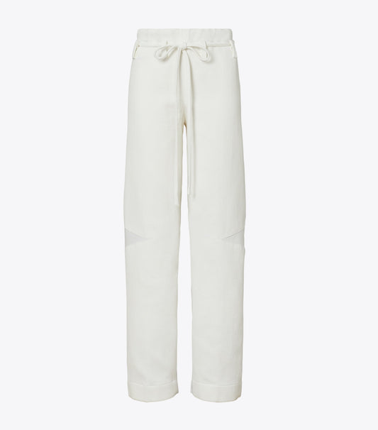 Tory Burch Cotton Pant - Marshmallow