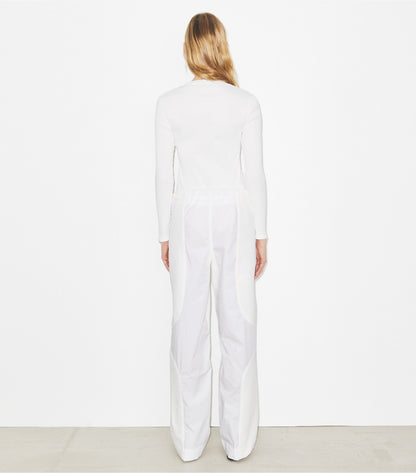 Tory Burch Cotton Pant - Marshmallow