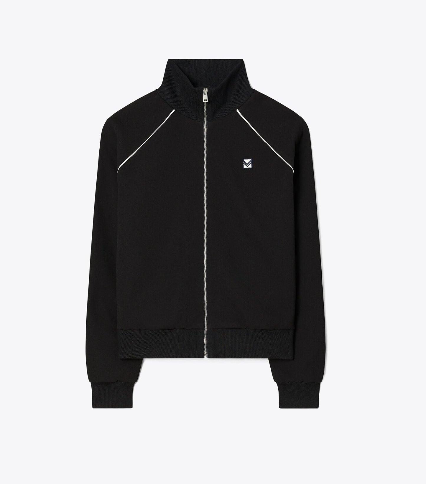 Tory Burch Crepe Track Jacket - Black