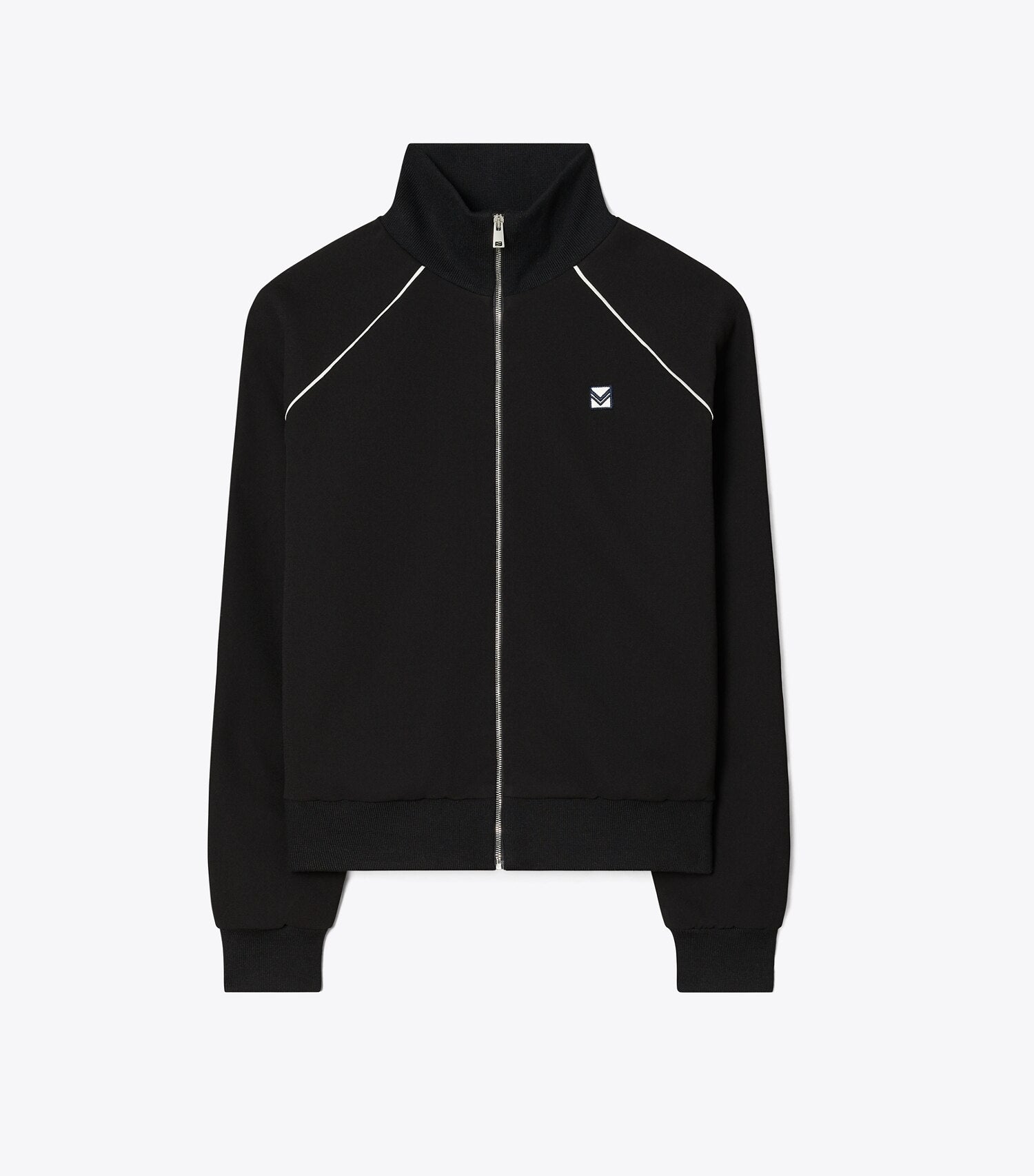 Tory Burch Crepe Track Jacket - Black