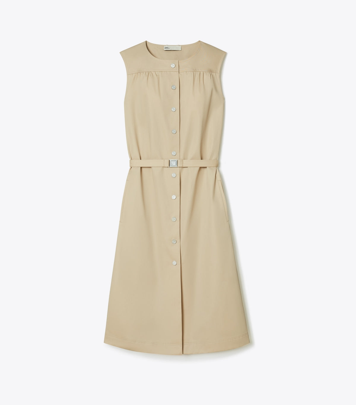 Tory Burch Cotton Poplin Dress - Tortora