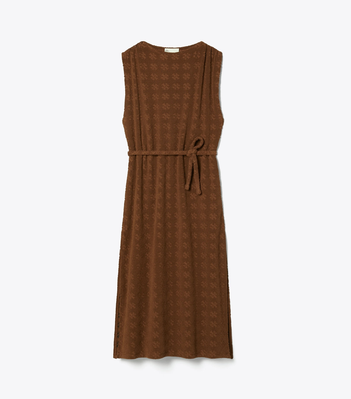 Tory Burch Terry Jacquard Maxi Dress - Anise Brown