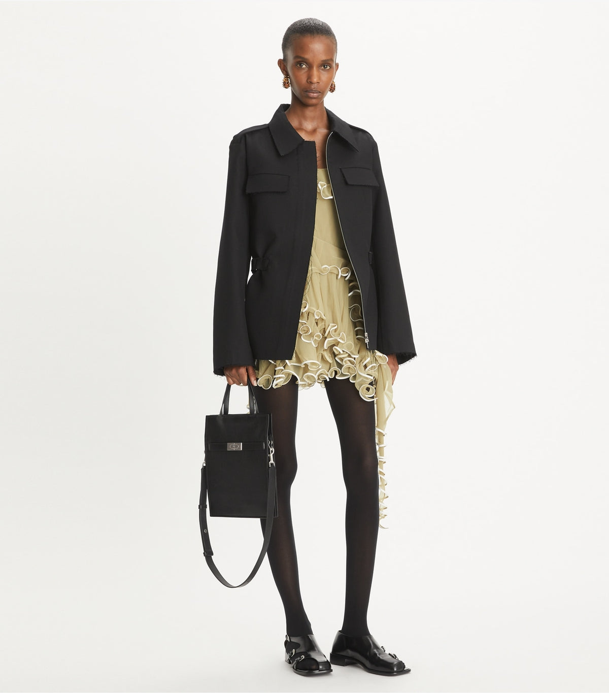 Tory Burch Wool Jacket - Black