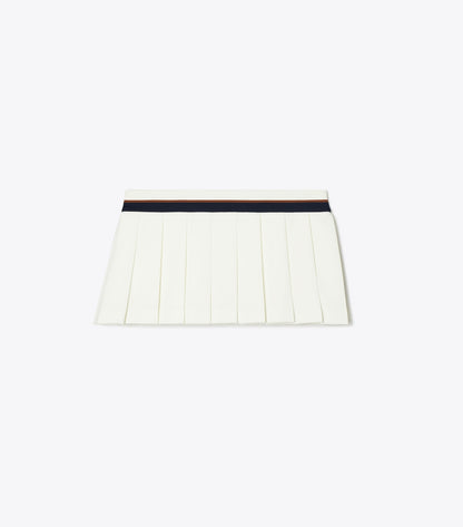 Tory Burch Performance Stretch Mini Tennis Skirt - Snow White