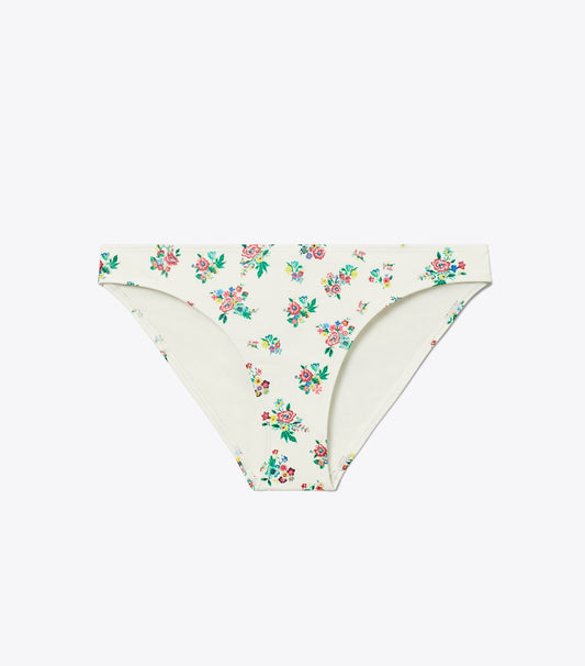 Tory Burch Hipster Bikini Bottom - Multi Ditsy Floral