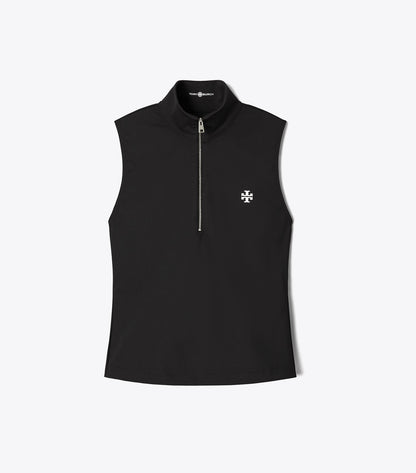 Tory Burch Compression Zip Top - Sport Black