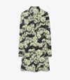 Green Pixel Floral