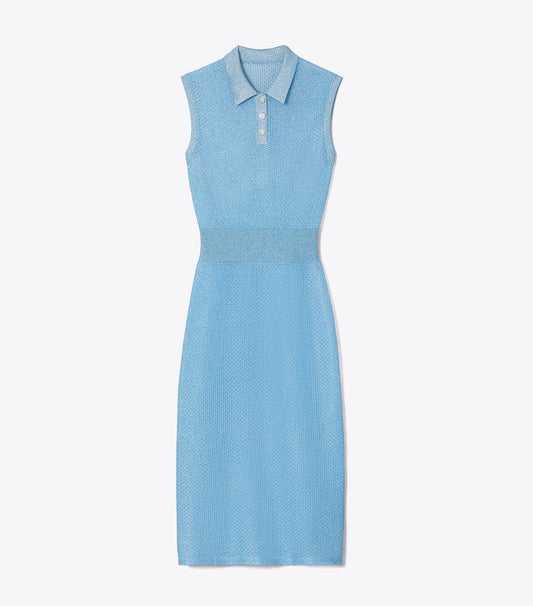 Tory Burch Polo Mesh Dress - Starlight Blue