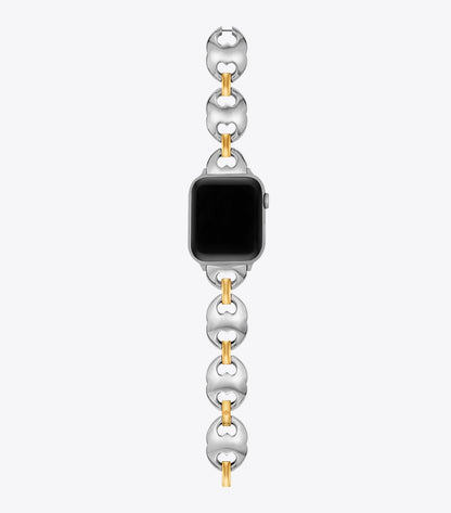 Tory Burch Double T Link Band for Apple Watch® - Two-Tone