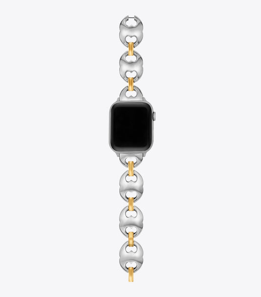 Tory Burch Double T Link Band for Apple Watch® - Two-Tone
