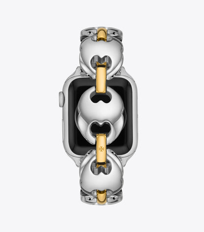 Tory Burch Double T Link Band for Apple Watch® - Two-Tone