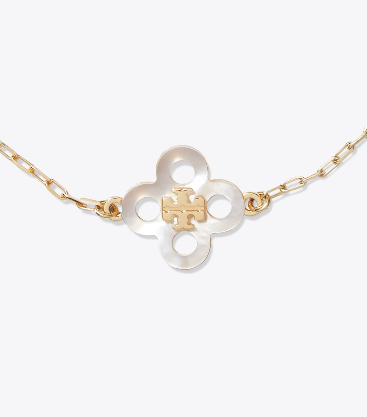 Tory Burch Forget Me Not Delicate Pavé Bracelet - Tory Gold / Multi