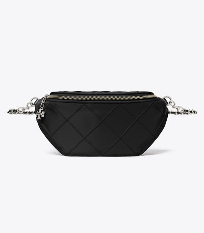 Tory Burch Fleming Nylon Belt Bag - Black