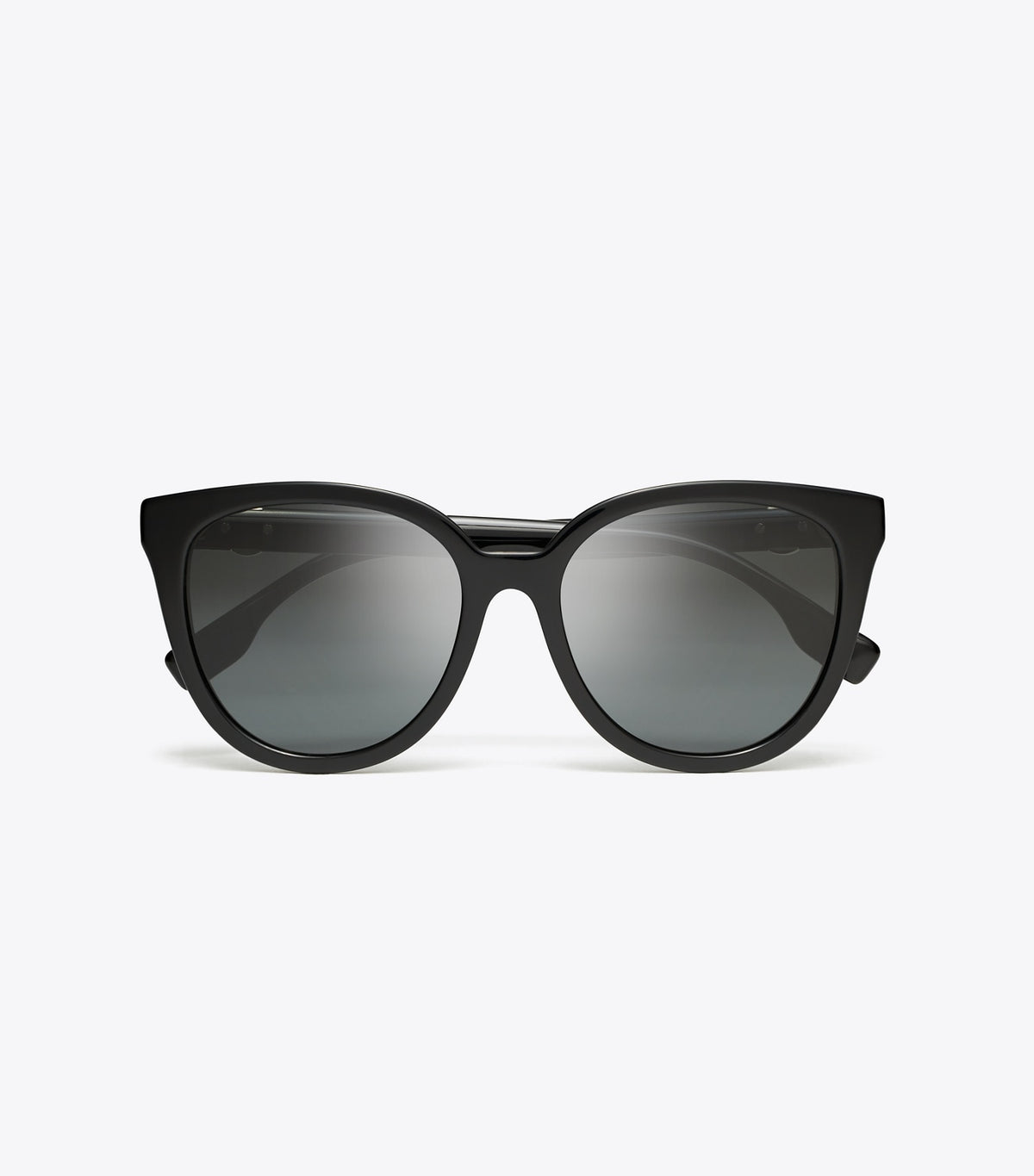 Tory Burch Miller Round Sunglasses - Black/Dark Grey