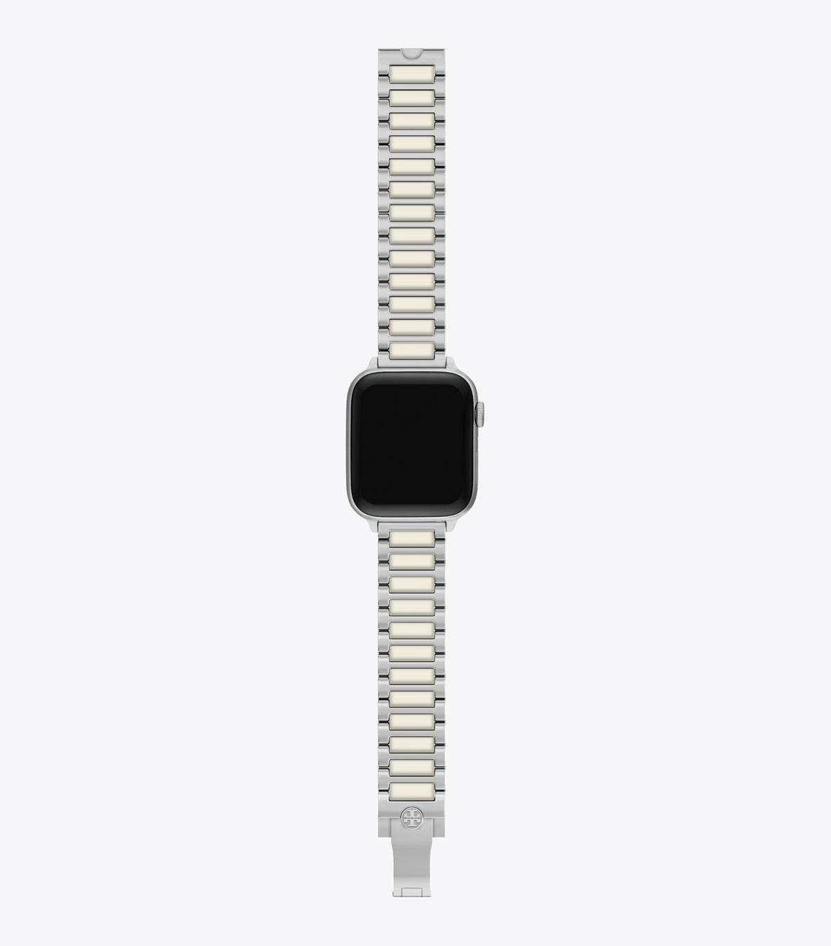 Tory Burch Kira Band for Apple Watch® - Silver/Ivory