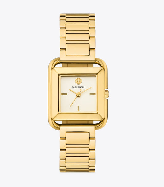 Tory Burch Kira Watch - Ivory/Gold