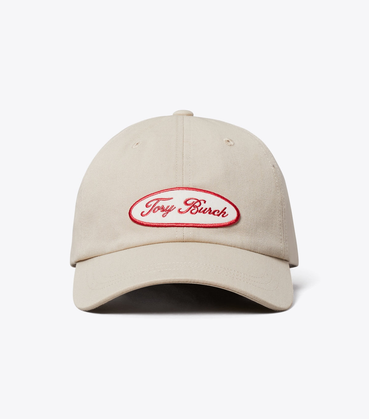 Tory Burch Logo Patch Baseball Cap - Tan