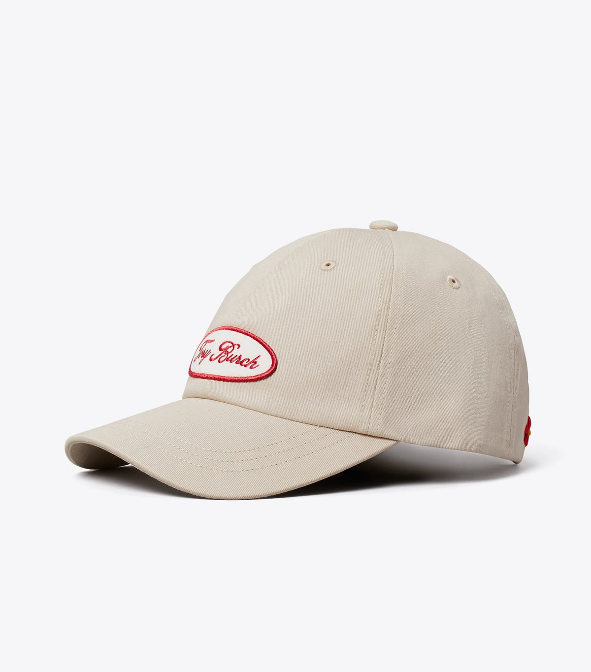 Tory Burch Logo Patch Baseball Cap - Tan