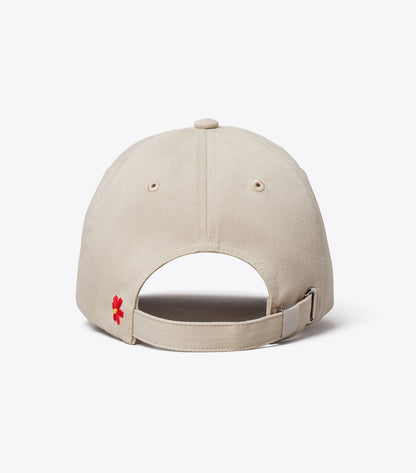 Tory Burch Logo Patch Baseball Cap - Tan