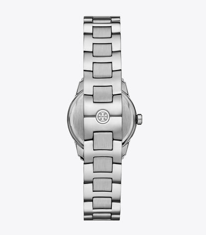 Tory Burch Small Miller Watch - Light Pink/Silver