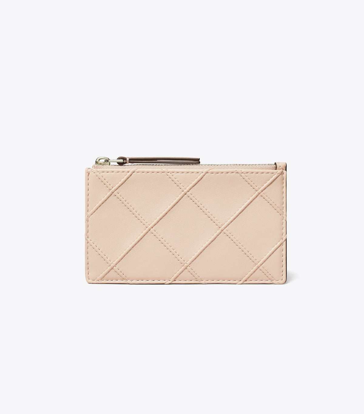 Tory Burch Fleming Zip Card Case - Soft Pink