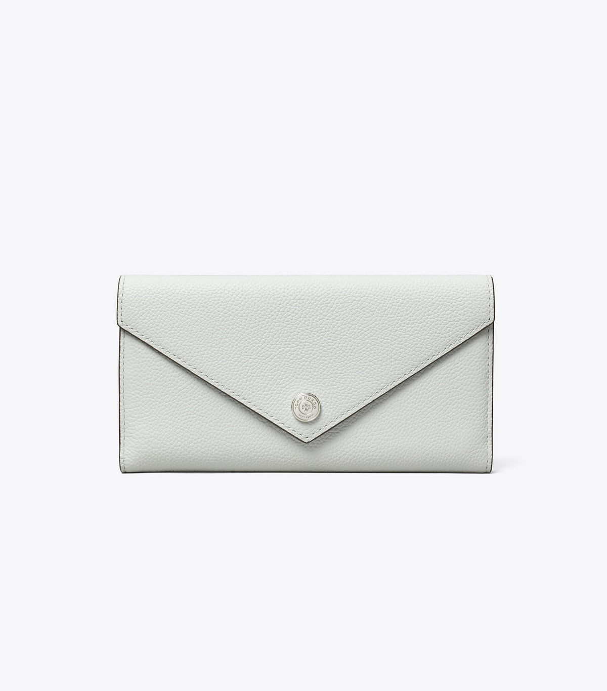 Tory Burch Pebble Envelope Long Wallet - Light Titanium