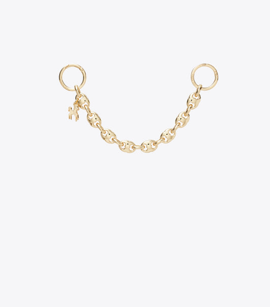Tory Burch Horse and Gemini Link Bag Chain - Multi / Gold