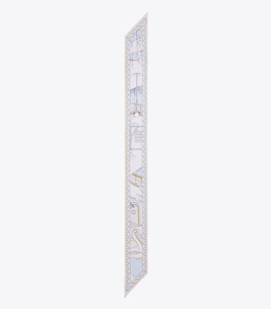Tory Burch The Pool Ribbon Tie - The Pool Neutral