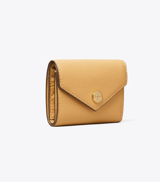 Tory Burch Small Pebble Envelope Wallet - Biscotti