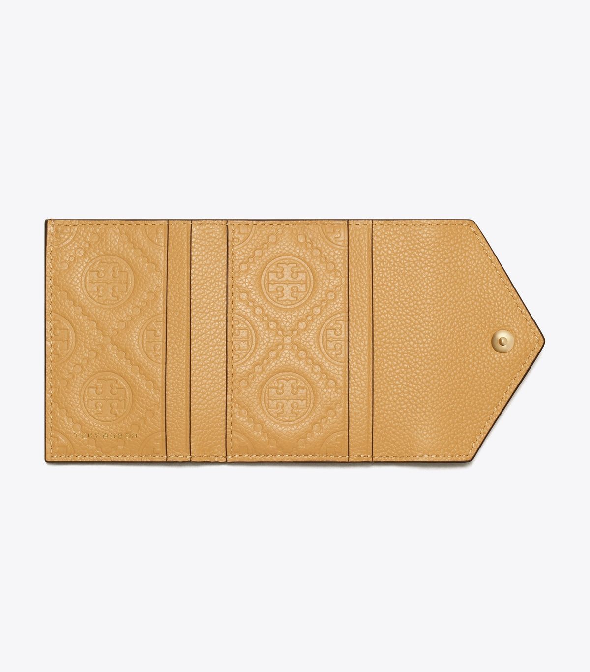 Tory Burch Small Pebble Envelope Wallet - Biscotti